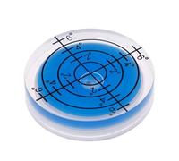 Round Acrylic Spirit Level for Professional & Home Use - 32 mm × 7 mm Bubble Level with Low-Parallax Black Calibration Lines, 20°-30° Accuracy (3)