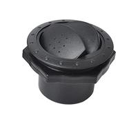 Round Air Outlet A/C-Vent Suitable For Bus Boat Yacht Auto Replacement Parts Air-conditioning Installation Air Outlet Dashboard Brush Vent Cover Fan Duct Vent For Bus Boat Yacht Auto