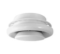Round Air Vent Cover Outlet Exhaust Ducting Ventilation Grilles Air Vent Extract Gate for Home Kitchen Bathroom Adjustable Ducting Ventilation Cover