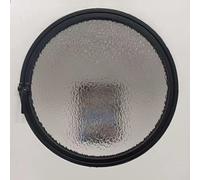 Round Aluminum Alloy Porthole Window 50cm/19.7in Double Tempered Glass Flush Mount Design 360° Rotatable for Bathroom Kitchen & Living Room Decor.