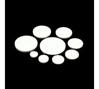 Round Aluminum Nitride Ceramic Sheet - ALN Ceramic Disc (D 26~55mm) for Scientific Research and Experiments - 1pcs(DxT 55x1.5mm)