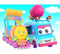 Round and Round We Go: Wheels on the Bus and More Rhymes for Kids