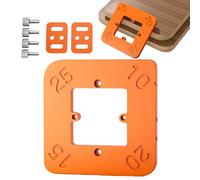 Round Angle Positioning Templates - Accurate Angle Shaping Of The Angle | Woodworking Fillet, Bakelite, Ergonomic Design For Router Bit Compatible, Consistent Curves, Woodworking Pro