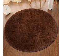 Round Area Rugs Soft Home Shaggy Carpets Floor Pads for Kids Play Room Bedroom Living Room Decor Coffee Diameter 160cm