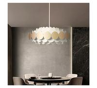 Round Artistic Chandeliers Gold Dimmable LED Lights Black Pendant Ceiling Lamp Compatible with Living Room Decor,Pendant Light