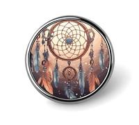 Round Badge Pin Funny Button Brooch Lapel Pins 1 Inch Fashion Hat Shirt Pin Native American Dream Catcher Tie Tack Pinback Buttons Badge Party Supplies Decor Badges For Clothing Coat Hat Dress For Men