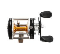 Round Baitcasting Reel #50 Black Right Conventional Reel for Catfish 5.2:1 Gear Ratio Beach Casting High Stability Reel Baitcasting Fishing Reel, Fishing Assistant Reel for Inshore and Deep Sea Fishin
