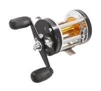 Round Baitcasting Reel, #60 Baitcasting Fishing Reels Right Hand Fishing Free Spool Freshwater Reel, Fishing Assistant Reel for Catfish