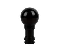 Round Ball Black Aluminum Automatic Gear Shift Knob Shifter Car Shift Knob
