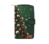 Round Ball Christmas Tree Wallet Multifunctional Wallets for Men Compact Wallet Purse Passport Bag