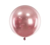 Round Balloon Glossy Rose Gold 60Cm Partydeco Best Quality