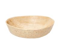 Round Banana Leaf Tray Natural S
