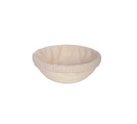 Round Banneton Proofing Basket Natural Rattan Bread Proofing Basket with Cloth Liner Sourdough Proving Baskets for Bread Making Sourdough Starter Kit Bread Making Accessories, 20cm in diameter