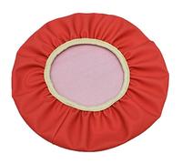 Round bar stool cover, 1 piece - 33 cm, waterproof, stretchable, leather, easy to clean, with elastic band and non-slip bottom, for bar, kitchen and dining room