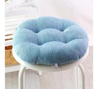 Round Bar Stool Cushions 40x32 Cm, Soft Tie-on Seat Pads For Dining & Kitchen Chairs, Comfortable High Stool Chair Pads, Durable & Stylish Design @3 40x40cm