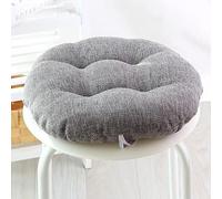 Round Bar Stool Cushions 40x32 Cm, Soft Tie-on Seat Pads For Dining & Kitchen Chairs, Comfortable High Stool Chair Pads, Durable & Stylish Design @1 40x40cm