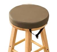 Round Bar Stool Cushions with Ties 11/12/14/16/17/19" Indoor Outdoor - Chair Cushion Non-Slip Seat Pad High-Density Foam Chair Pads with Zipper(A15,16x2inch)