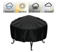 Round barbecue cover, waterproof and durable, ideal for kettle-shaped barbecues, perfect for outdoor use, ideal for the