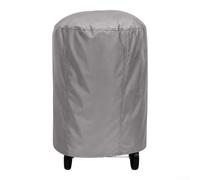 Round BBQ Grill Cover 60x60cm Dust for proof Gray Round BBQ Grill | 120x80cm size option, protects against daily exposure, soft fabric, simple folding, outdoor kitchen(Gray 420D 100*100cm)