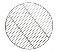 Round BBQ Grill Mesh, Stainless Steel Round Grid Net Barbecue Net Baking Tray BBQ Grid, For Baking Charcoal Grilling Roasting(35cm)