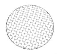 Round BBQ Grill Mesh, Stainless Steel Round Grid Net, Multi-Purpose Barbecue Racks Tray Wire Round Steaming Cooling Rack Cooking Grid(30.5cm)