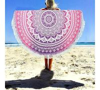 Round Beach Tapestry Hippie/Boho Mandala, Morbuy Throw Indian Blanket Beach & Travel Towel Table Cloth Meditation Yoga Mat Wall Hanging Swim Pool Shawl Roundie Camping