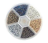 Round Bead Head Balls For Jigs Hook Fishing Fly Tying Materials 1 Box Of Slotted Beads For Beads Set Tool
