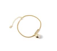 Round Bead Square Brand Anklet Female Summer Fashion Personality Sense Foot Accessories