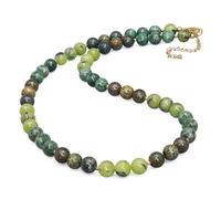 Round Beaded Gemstone BOHO s for Women,Natural Cherry Jasper Stone Bead Choker,Womens Fashion Colorful Jewelry 18inch