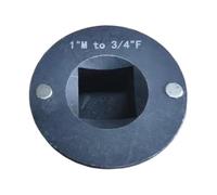 Round Bearing Adapter Small Socket Component Reduced Drive Force 1/4 to 3/8inch for Engine Maintenance Tight Workspaces Round Bearing Socket Adapter