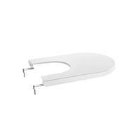 Round Bidet Cover, 52.5 x 38.8 x 4.8 cm, White (A806D10001)