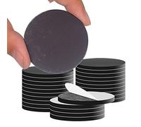 Round Big Magnet Dots with Adhesive Backing for Crafts DIY School Office Home Flexible Circle Large Magnetic Dot with Self Adhesive Alternative to Magnets Tape Sheet 25 Pcs 40mm Diameter 1.6”x 0.08”