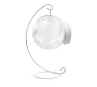 Round Bird Cages, Round Bird Cage Decoration,Acrylic Bird Feeder Hanging from Bird Cage | Classic Bird Carrier, Clear View Bird Cage, Crystal Palace, Man