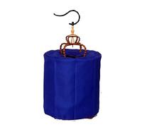 Round Bird Carriers Small Size Birds Flight Hanging Birdcage Retro Flight Cage Abs Flat-top Bird Cages for Home Backyard,B1,A3 (B3)