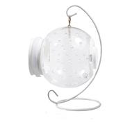 Round Bird Travel Cage, Bird Cage, Birdcage Round Birdcage Acrylic Bird Bait Box - Portable Small Pet Classic Carrier Round Cage Fingbird Finch Canary