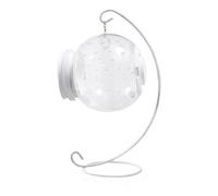 Round Birdcages Decor | Acrylic Bird Feeder Birdcage | Classic Bird Carrier Crystal Palace Round Cage For Small Birds, Wedding Indoor Outdoor Decoration