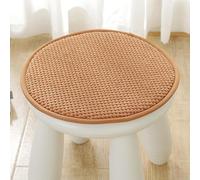 Round Bistro Chair Cushions, Soft Non-Slip Seat Pads for Dining Chairs, Indoor & Outdoor Use, Kitchen & Patio, Set of 4, 45 cm - Stylish Comfort for Your Home