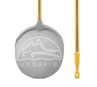 Round blade "Vesuvius" ø 33 cm. perforated aluminium alloy, h. 135 cm.