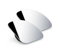 Round Blind Spot Mirrors for Cars (Pair), Adjustable Convex Wide Angle Stick On Side Mirror Blind Spot Mirror, Car Wing Mirror Blindspot Accessory for Parking, Reversing & Driving
