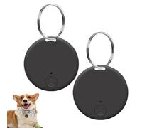 Round Bluetoo-th Anti-Lost Device, 2 Pieces Portable Wireless Pet Anti-Lost Device, Tracking Devices For Phones, Key Finder Locator, Mobile Smart Anti Loss Device For Wallet, Dog,Cellphone