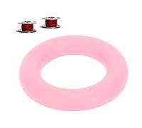 Round Bobbin Holder, Bubbin Organizer Keeper Round Sewing Thread Organizer Prewound Embroidery Box Sewing Machine Rings Holder (Roseate)