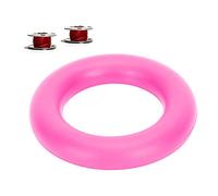 Round Bobbin Holder, Bubbin Organizer Keeper Round Sewing Thread Organizer Prewound Embroidery Box Sewing Machine Rings Holder (Rose Red)