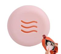 Round Bouffant Case - Storage Container Breathing Silicone Lid Lid Pouffle | Makeup Sponge Holder Case, Dust Travel Organizer