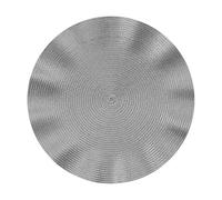 Round Braided Placemats Place Mats Corrugated Edge For Dining Tables Woven Washable Non-Slip Table Mats 15 Inch