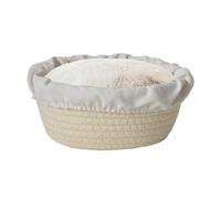 Round Bread Proofing Basket, Natural Bread Ba-nneton Proofing Basket, Handmade Cotton Rope Sour Dough With Liner, so-urdough Making Tools, Baking Supplies For Artisan Breads