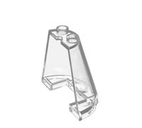 Round Brick 2X4X3 roof Half Cone Wall Panel 10PCS Compatible with Lego 0 GDS-90133 Classic Bulk Toy MOC Color:Trans-Clear 40