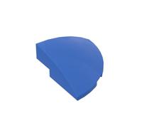 Round Brick 3X3 1/4 Circular arc Piece 10PCS Compatible with Lego GDS-90162 Classic Bulk Toy MOC Color:Blue