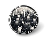Round Brooches Dress Suit Accessories Lapel Pin A Little Camel Vintage Brooch Gifts for Women Men Souvenir, Circular, Aluminum, aluminum alloy