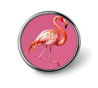 Round Brooches Dress Suit Accessories Lapel Pin Blue Butterfly Small Vintage Brooch Gifts for Women Men Souvenir, Circular, Aluminum, aluminum alloy