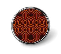 Round Brooches Dress Suit Accessories Lapel Pin Cute Baby Jaguar Vintage Brooch Gifts for Women Men Souvenir, Circular, Aluminum, aluminum alloy